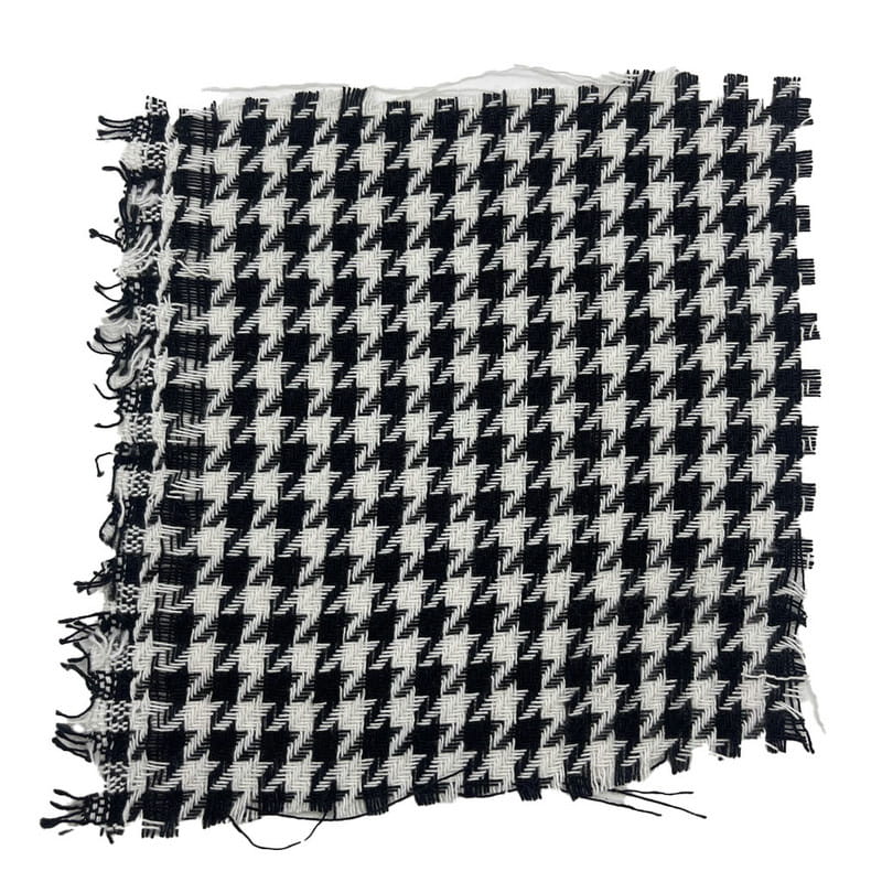 100 Polyester Houndstooth Fine textura texta pro apparel 2138